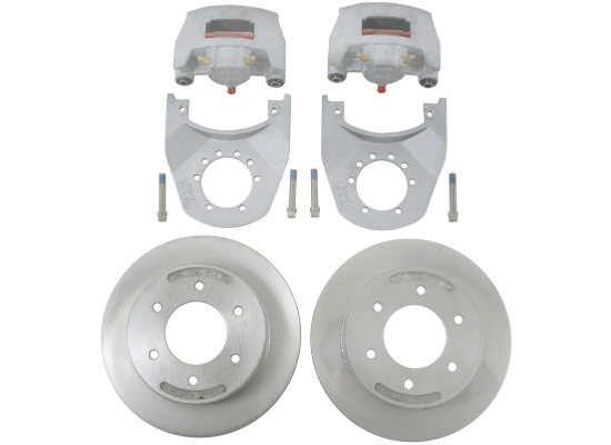 Kodiak Disc Brake Kit - 12" Rotor - 6 on 5-1/2 - Dacromet - 5,200 lbs to 6,000 lbs